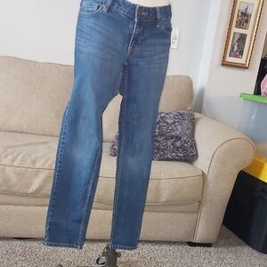 Classic Blue Denim Aeropostale Bayla Skinny Ankle Jeans Size 3/4